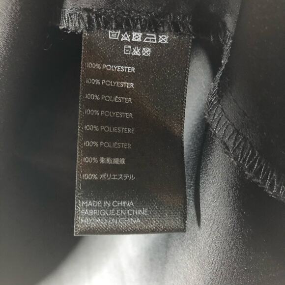 Urban Outfitters Black Blouse Long Sleeve S/P Peekaboo & Keyhole Whimsy Goth - Picture 7 of 10